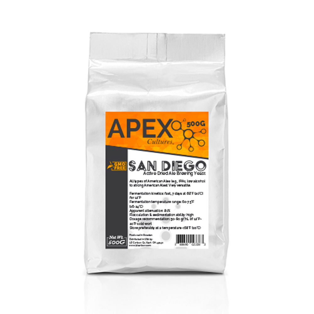 Apex Cultures San Diego Ale Yeast - 500g Brick