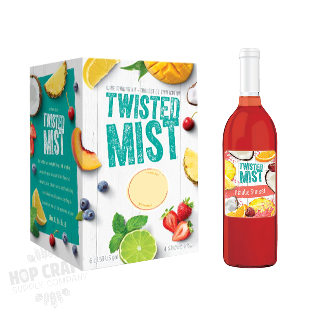 Twisted Mist Malibu Sunset Wine Kit