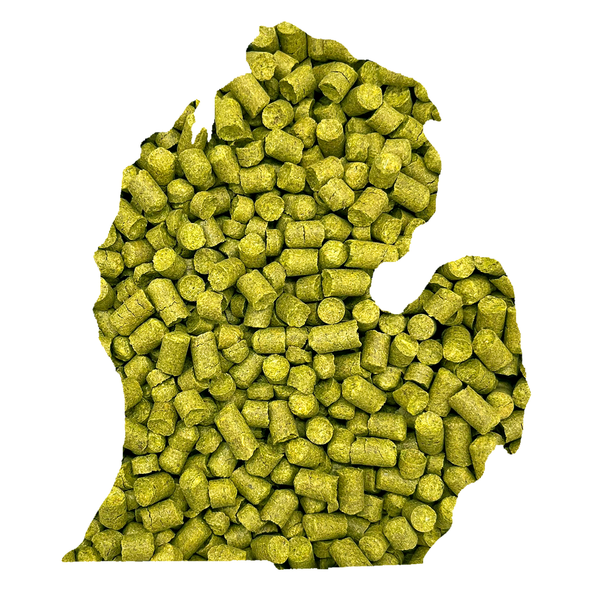 Michigan Copper Pellet Hops