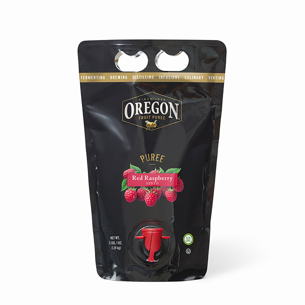 Raspberry Puree (50 oz) - Oregon Puree