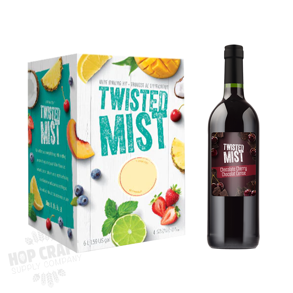 Twisted Mist Chocolate Cherry Wine Kit