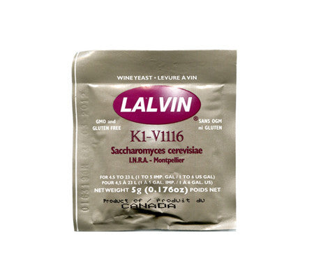 Lalvin K1-V1116 Wine Yeast