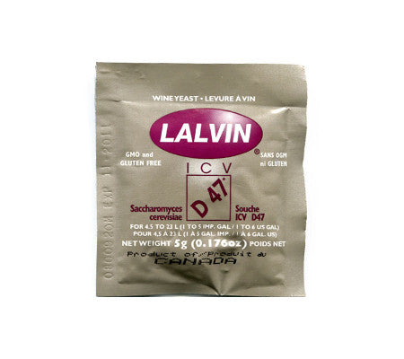 Lalvin ICV D-47 Wine Yeast