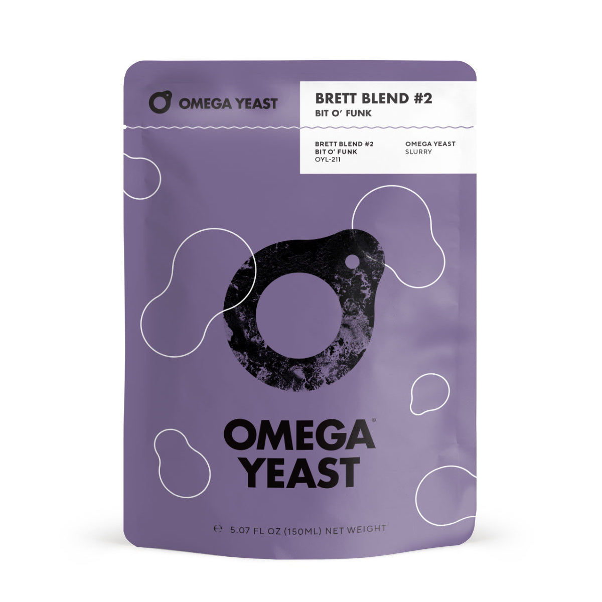 Omega Yeast OYL-211 Bit O' Funk Brett Blend #2