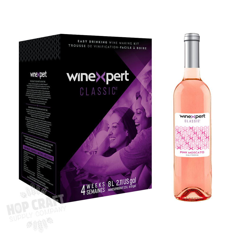 Winexpert Classic California Pink Moscato Wine Kit