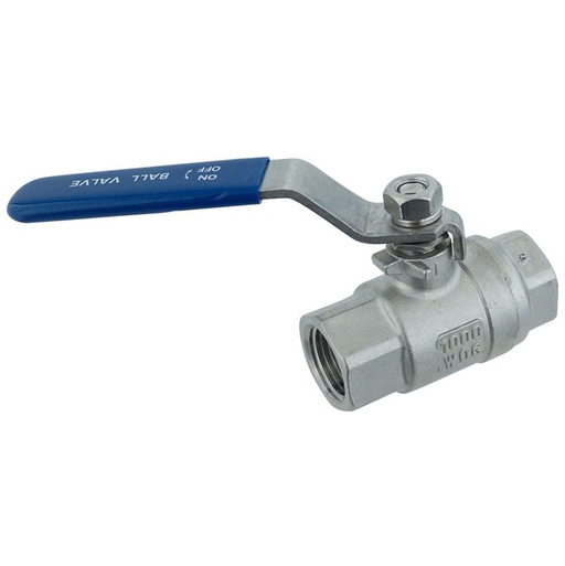 Stainless Ball Valve 1/2" Full Port