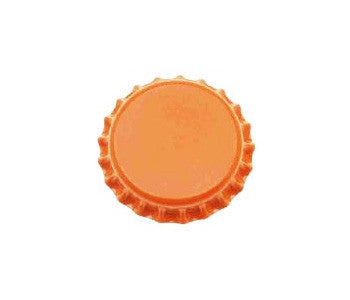 Orange Oxygen Barrier Bottle Caps - 144 Count