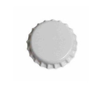 White Oxygen Barrier Bottle Caps - 144 Count