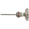 Stainless Weldless Thermometer 3" Face x 6" Probe