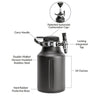 uKeg GO Pressurized Growler Midnight (64 oz.)