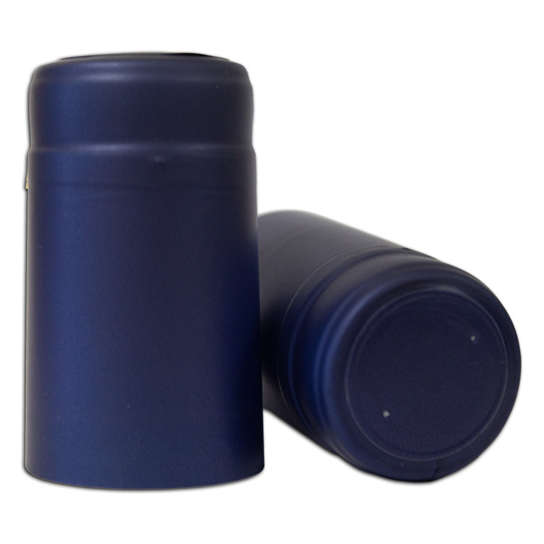 Heat Shrink Wine Bottle Caps - Navy Blue