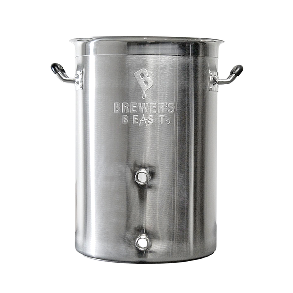 8 Gallon Deluxe Stainless Ported Brew Kettle