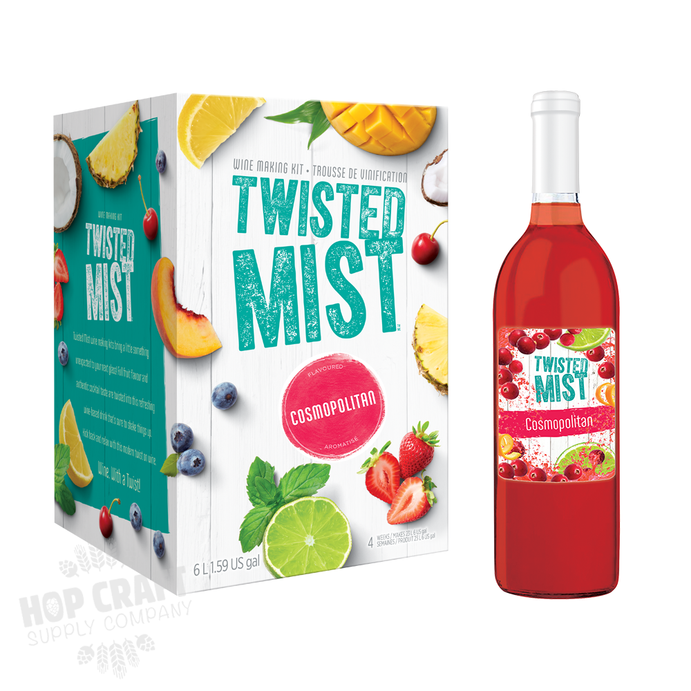 Twisted Mist Cosmopolitan Wine Kit