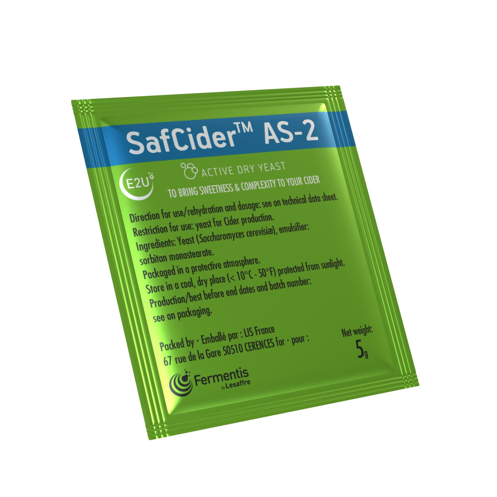 Fermentis AS-2 Cider Yeast