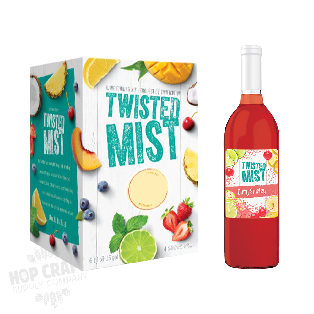 Twisted Mist Dirty Shirley Wine Kit