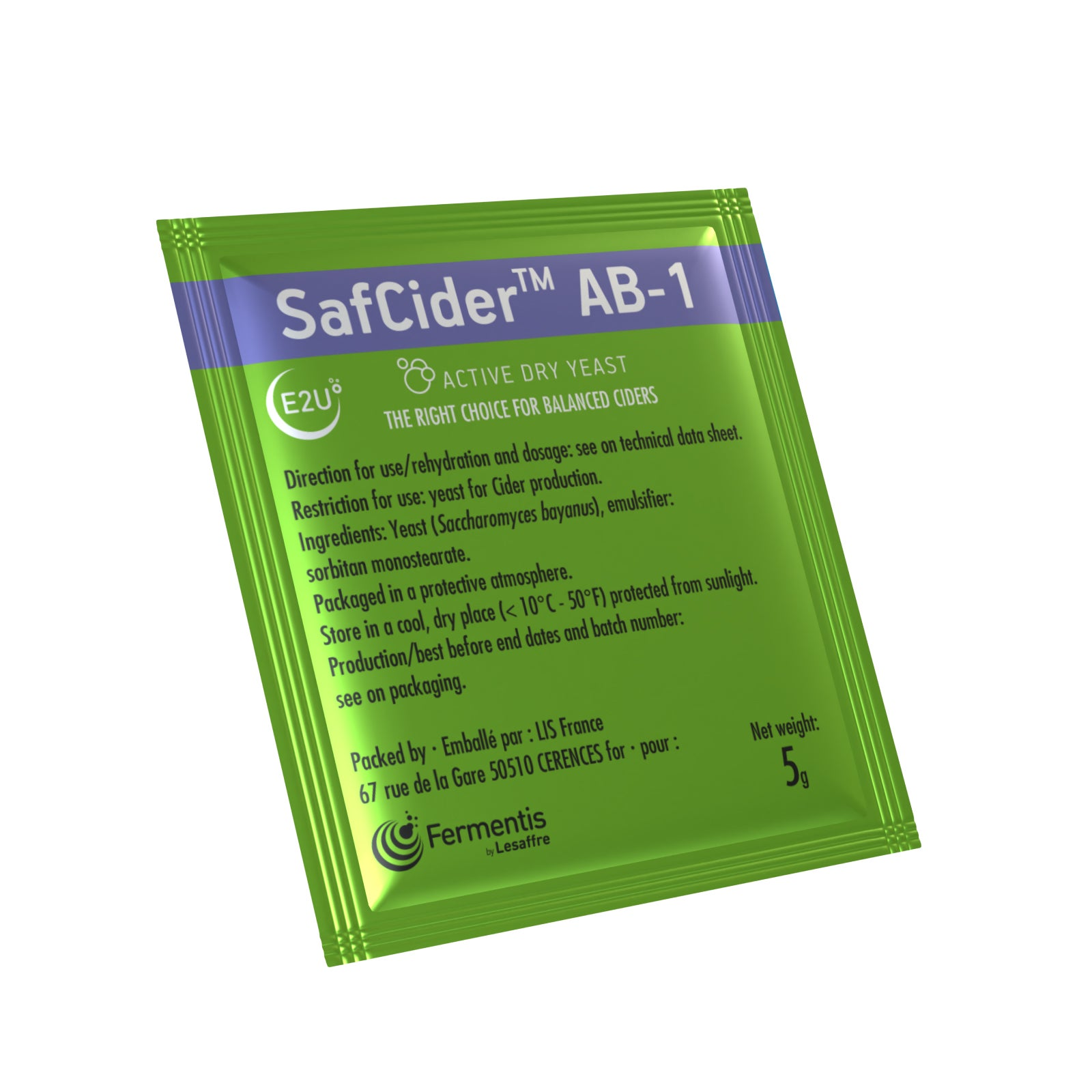 Fermentis AB-1 Cider Yeast