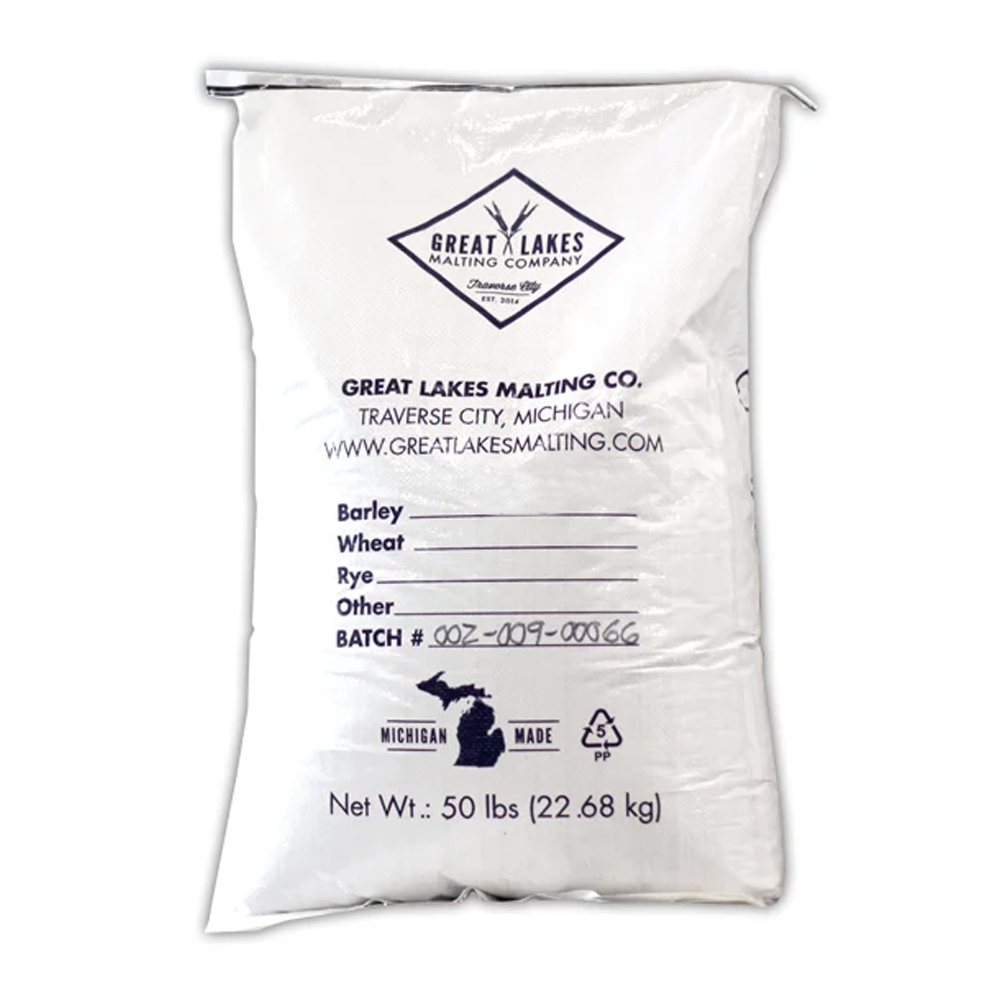 Great Lakes Malting Pilsner Malt - 50 Pound Bag