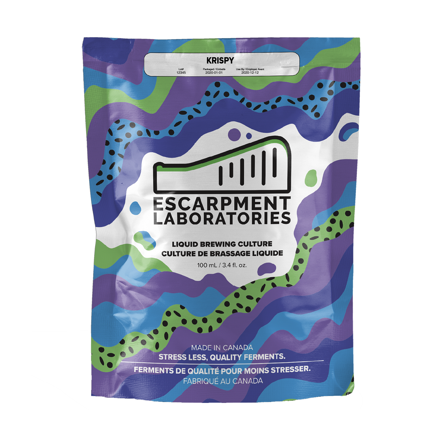 Krispy Kveik Yeast - Escarpment Labs
