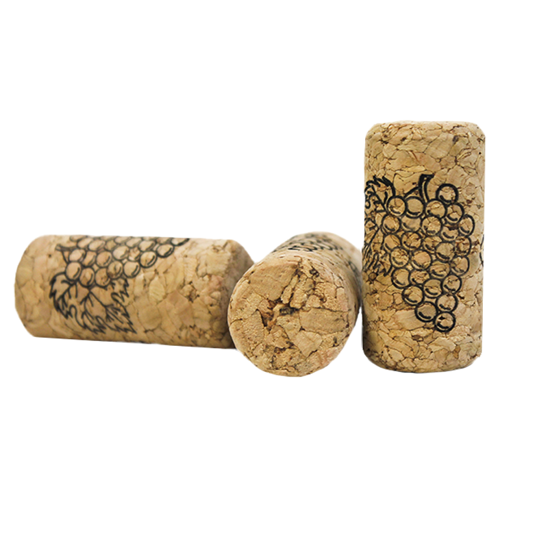 First Quality Agglomerated Wine Corks #8 x 1 3/4 30 Count