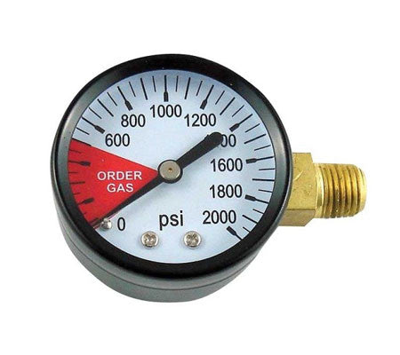 Regulator Gauge 0-2000 psi LHT