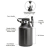 uKeg GO Pressurized Growler Tungsten (64 oz.)