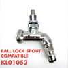 NUKATAP Stainless Beer Faucet - Stealth Bomber