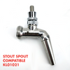 NUKATAP Stainless Beer Faucet - Stealth Bomber