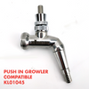 NUKATAP Stainless Beer Faucet - Stealth Bomber