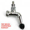 NUKATAP Stainless Beer Faucet - Stealth Bomber