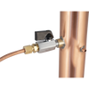 AlcoEngine Copper Reflux Still Top w/ Barb Connections