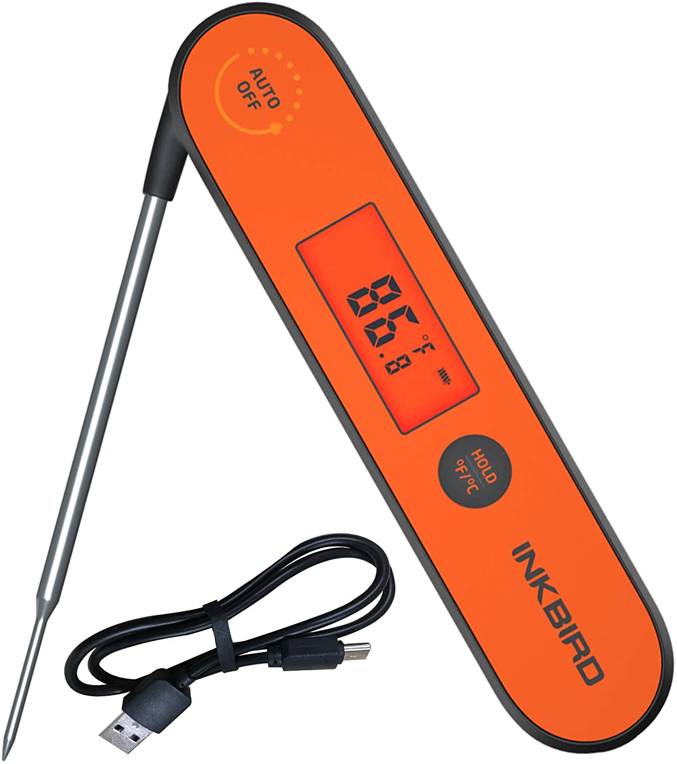 Inkbird Digital Waterproof Thermometer - Rechargeable