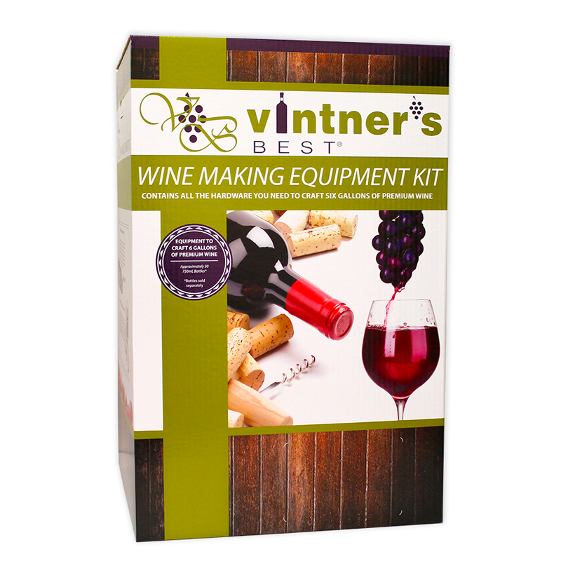 Vintner's Best 6 Gallon Equipment Kit w/ Corker