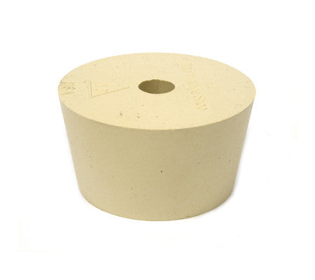 #10 Rubber Stopper (Drilled)