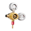 Dual Gauge Oxygen Regulator for Disposable Tanks