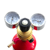 Dual Gauge Oxygen Regulator for Disposable Tanks