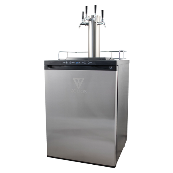 Four tap kegerator discount