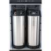 KOMOS® V2 Kegerator - 4 Tap Stainless Intertap / Nukatap Faucets