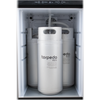 KOMOS® V2 Kegerator - 3 Tap Stainless Intertap / Nukatap Faucets